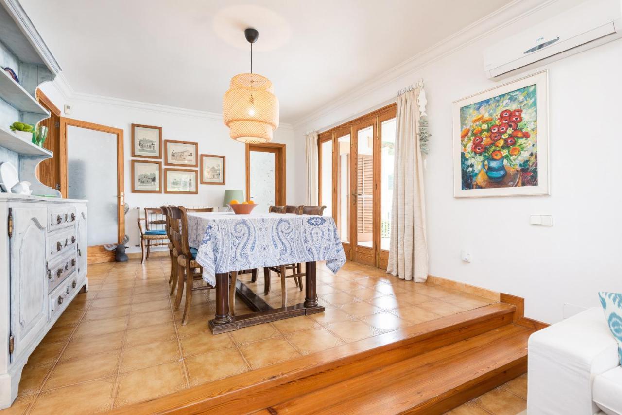 Villa Camila Para 7 Junto A Playa De Sant Pere Alcúdia Buitenkant foto